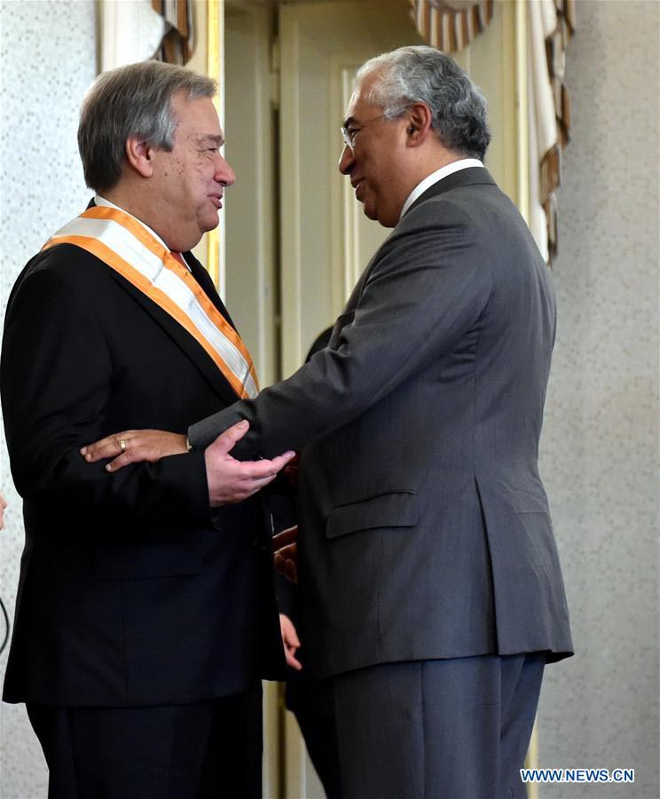 Portugal nomeia ex-comissário das Na??es Unidas como candidato a secretário-geral da ONU