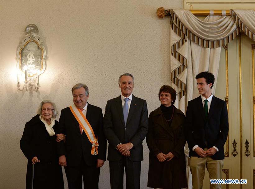 Portugal nomeia ex-comissário das Na??es Unidas como candidato a secretário-geral da ONU