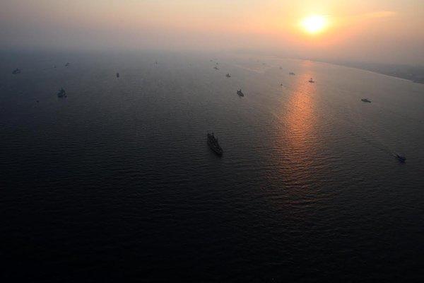 índia realiza parada marítima internacional