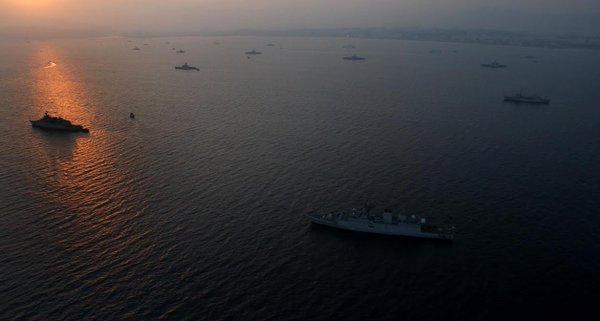 índia realiza parada marítima internacional