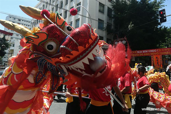 S?o Paulo celebra a chegada do Ano Novo chinês
