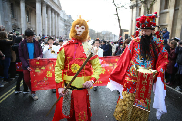 Londres marca a chegada do Ano Novo Chinês com a maior festa fora da ásia