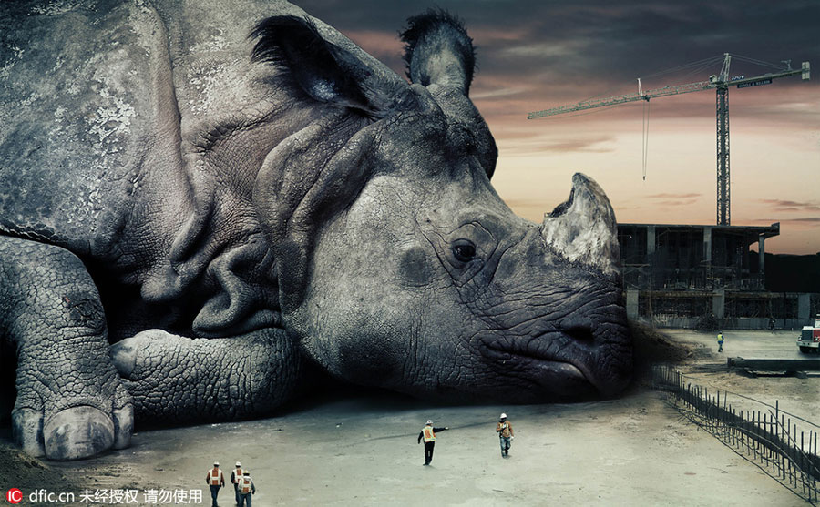 Fotógrafo canadense cria mundo surreal