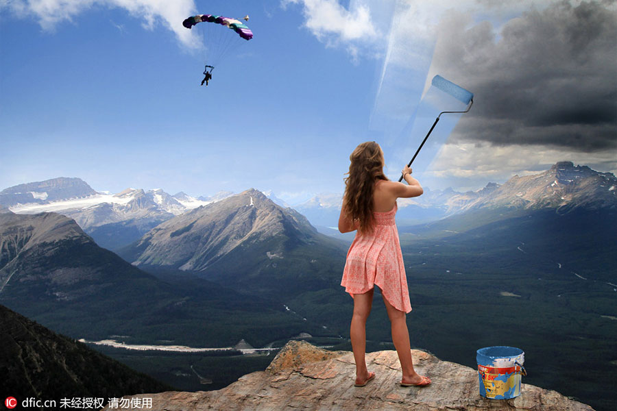 Fotógrafo canadense cria mundo surreal