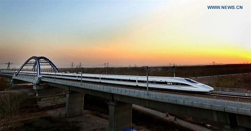 China com a maior rede ferroviária de alta velocidade do mundo