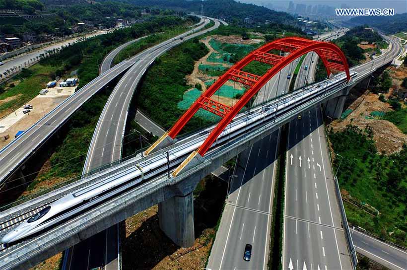 China com a maior rede ferroviária de alta velocidade do mundo