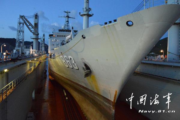 Primeiro “estaleiro móvel” da China entra em atividade