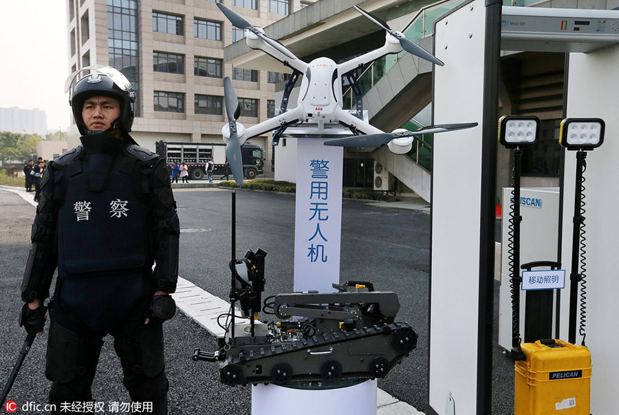 Hangzhou realiza cerim?nia de entrega de equipamentos de seguran?a para o G20