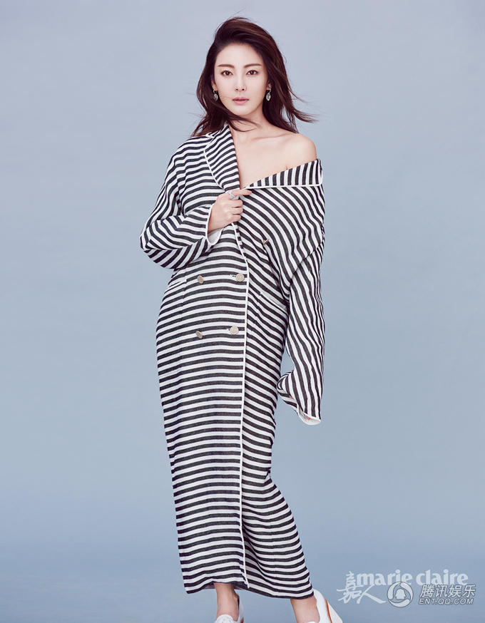 Zhang Yuqi e Lin Yun posam para Marie Claire