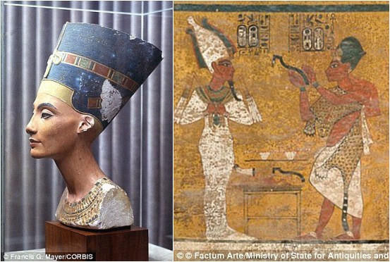 Examina??o confirma a existência de quartos escondidos no túmulo do rei Tutancámon