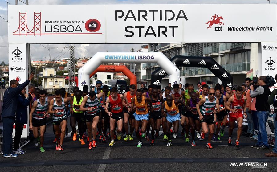 Realizada 26a Meia Maratona de Lisboa em Portugal