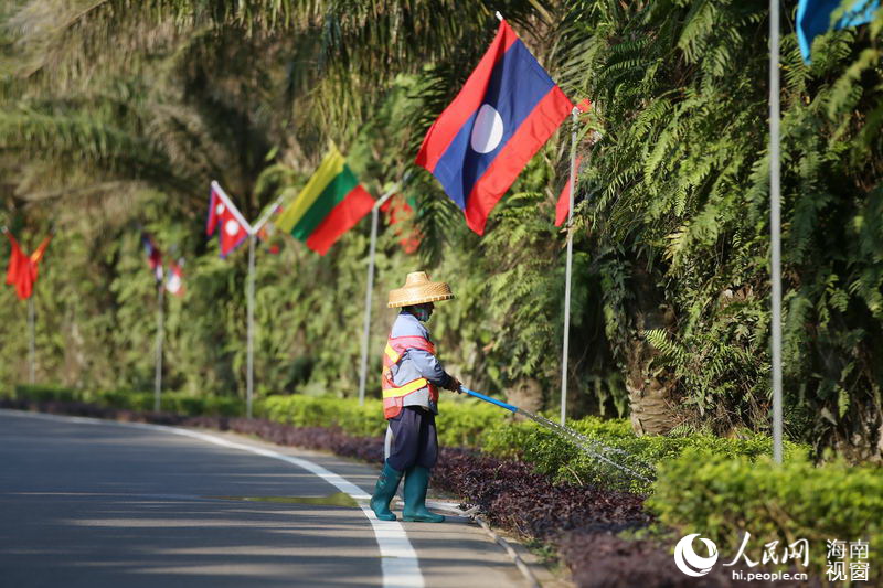 Prepara??o do Staff integrante no Fórum de Boao finalizada