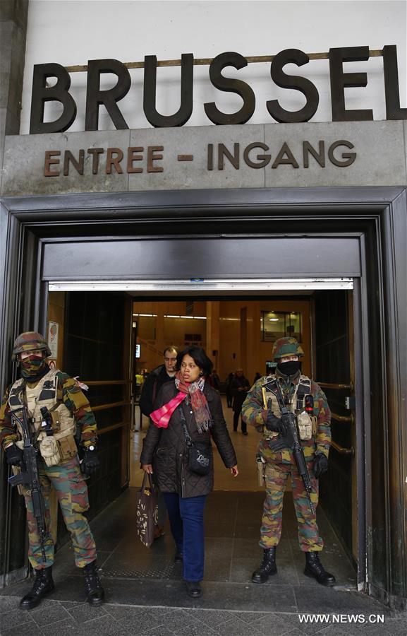 Bélgica refor?a seguran?a depois dos ataques terroristas