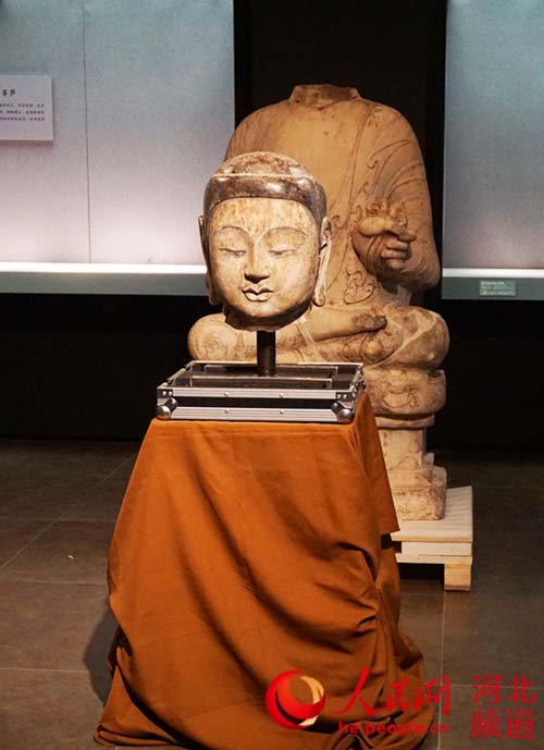 Pe?a roubada é devolvida a museu de Hebei