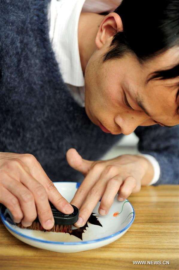 Gravura em folha, patrim?nio cultural intangível da Província de Henan