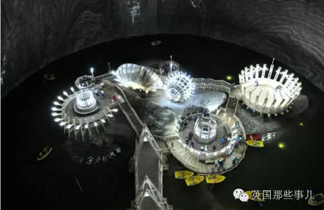 Mina de sal de milhares de anos torna-se parque de divers?es na Roménia