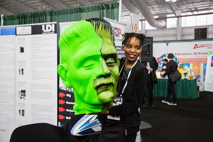 Impressoras 3D da China em destaque em Nova Iorque