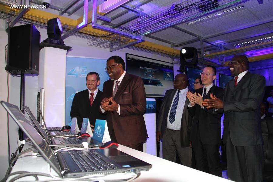 Na Namíbia, Huawei testa a primeira conex?o 4,5G da áfrica