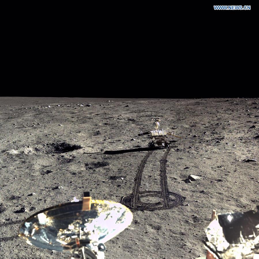 China divulga imagens em alta defini??o da superfície lunar