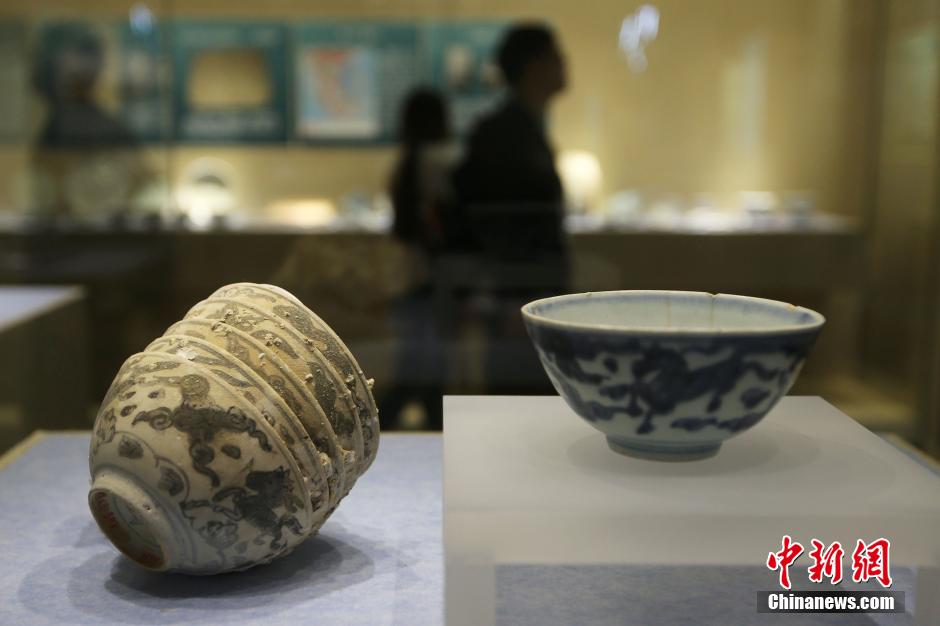 Exposi??o em Nanjing revela relíquias culturais da antiga Rota da Seda Marítima