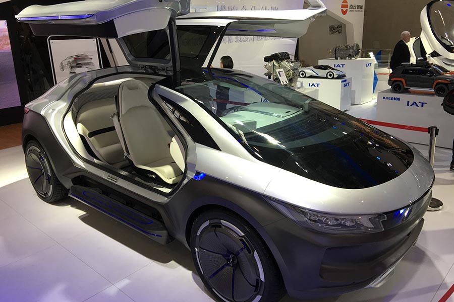 Exposi??o Internacional de Automóveis de Beijing nos olhos do mundo