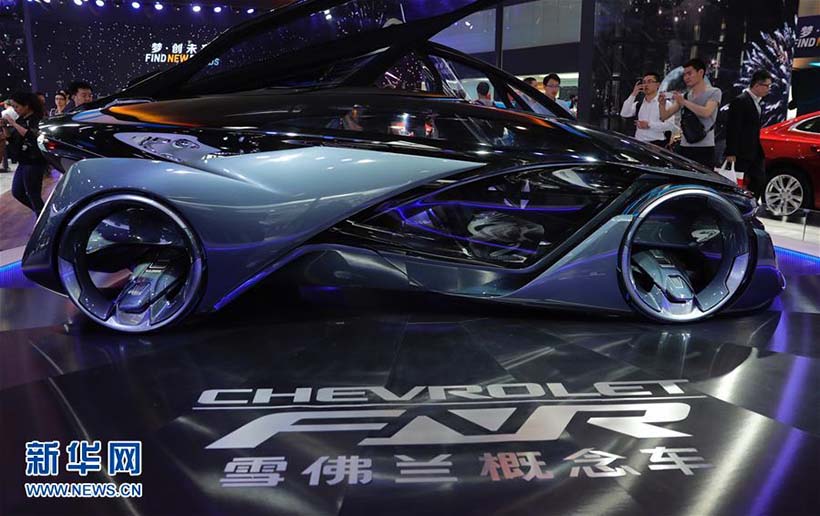 Carros conectados e movidos a novas energias s?o destaques na Auto China 2016