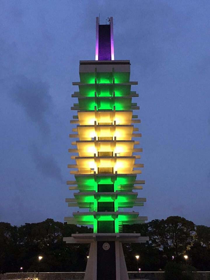 Monumentos ao redor do mundo marcam contagem de 100 dias para as Olimpíadas