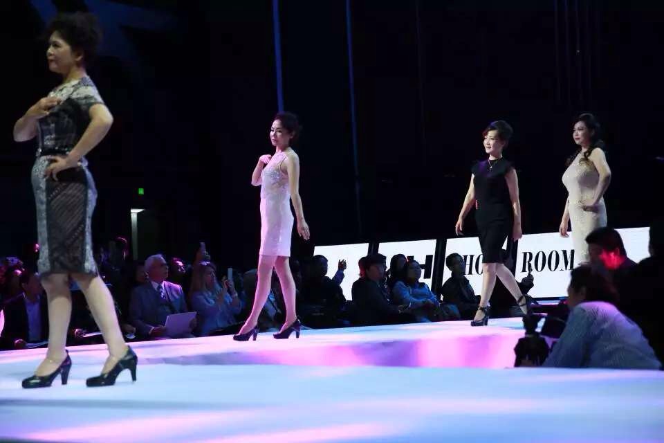   Concurso de moda: Donas de casa de Shanghai d?o vida à beleza clássica e moderna