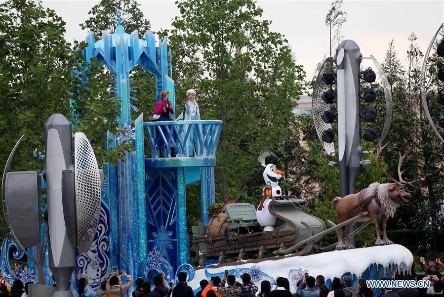 Resort de Disney Shanghai prossegue com a prepara??o da inaugura??o