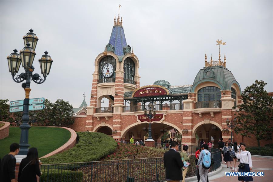 Resort de Disney Shanghai prossegue com a prepara??o da inaugura??o