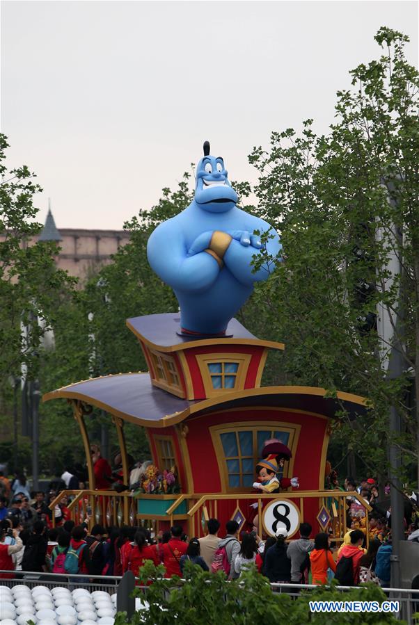 Resort de Disney Shanghai prossegue com a prepara??o da inaugura??o