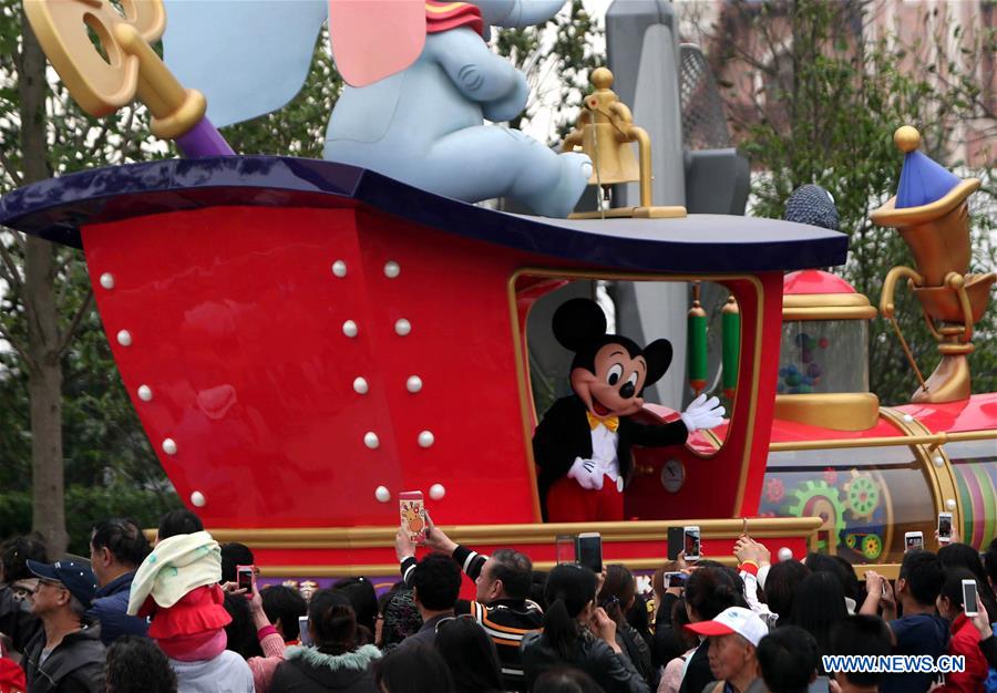 Resort de Disney Shanghai prossegue com a prepara??o da inaugura??o