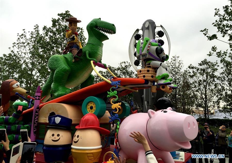 Resort de Disney Shanghai prossegue com a prepara??o da inaugura??o