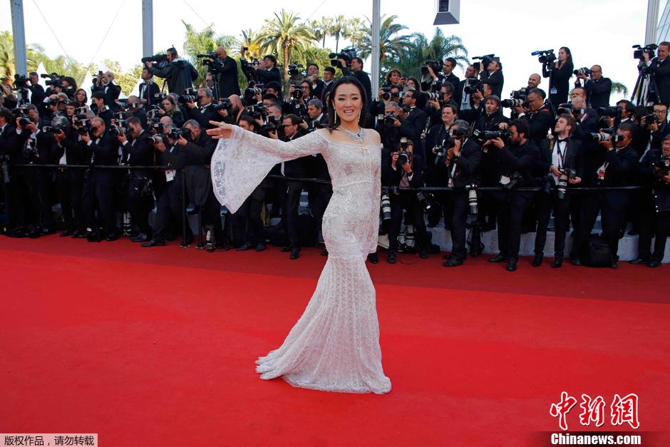 Atrizes chinesas marcam presen?a no Festival de Cannes