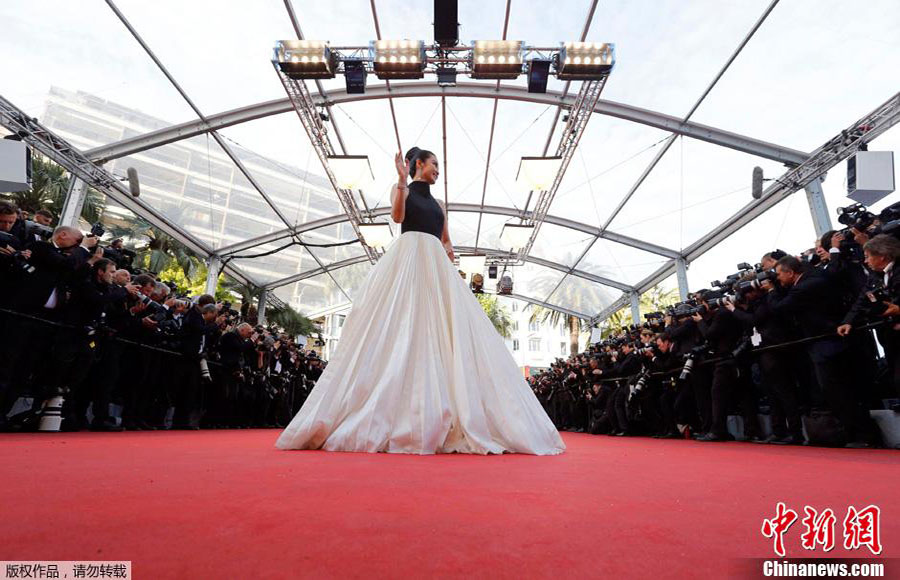 Atrizes chinesas marcam presen?a no Festival de Cannes