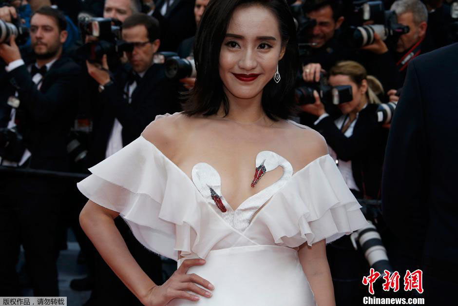 Atrizes chinesas marcam presen?a no Festival de Cannes