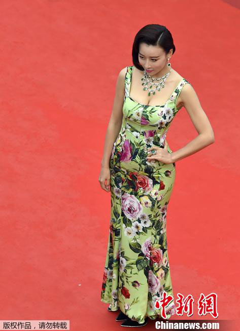 Atrizes chinesas marcam presen?a no Festival de Cannes