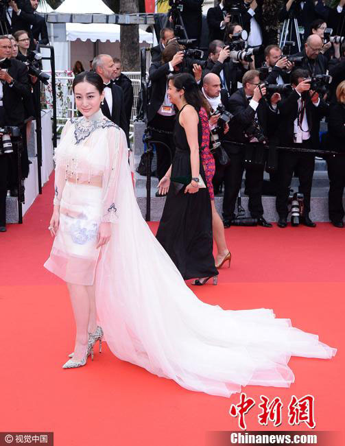 Atrizes chinesas marcam presen?a no Festival de Cannes