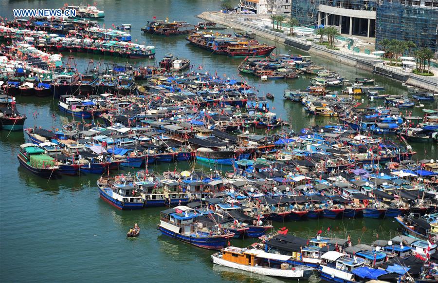 Inicia a proibi??o anual de pescas no Mar do Sul da China