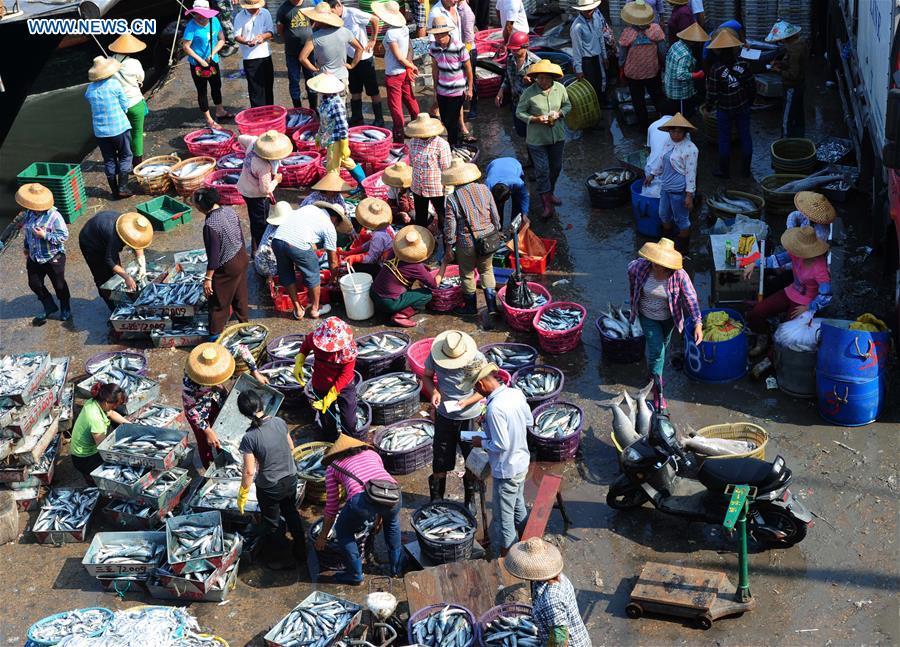 Inicia a proibi??o anual de pescas no Mar do Sul da China