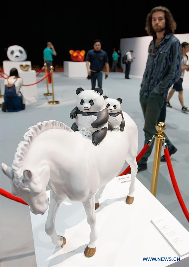 Exposi??o de arte alusiva ao panda será inaugurada em HK