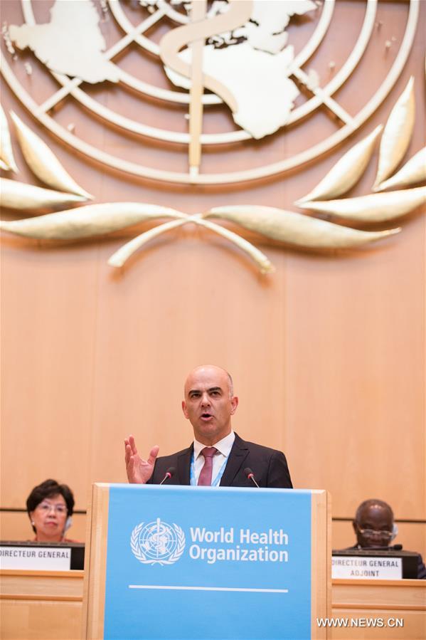 Inaugurada 69a Assembleia Mundial de Saúde