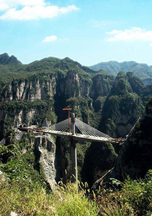 Ponte Xianshenhe na Motanha Taihang
