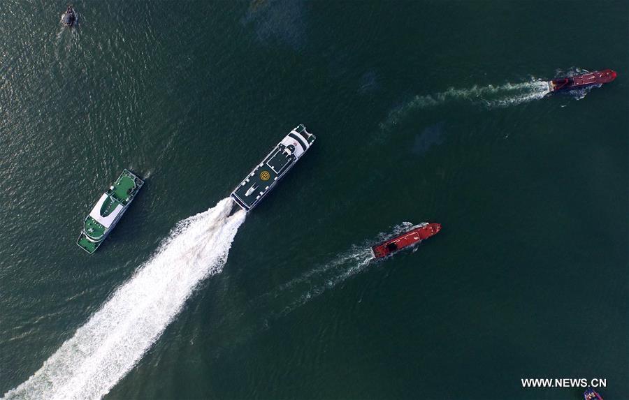 Zona Econ?mica do Golfo Beibu de Guangxi recebe novo impulso de desenvolvimento