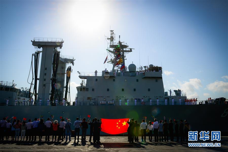 22a frota da Marinha chinesa visita a Tanzania