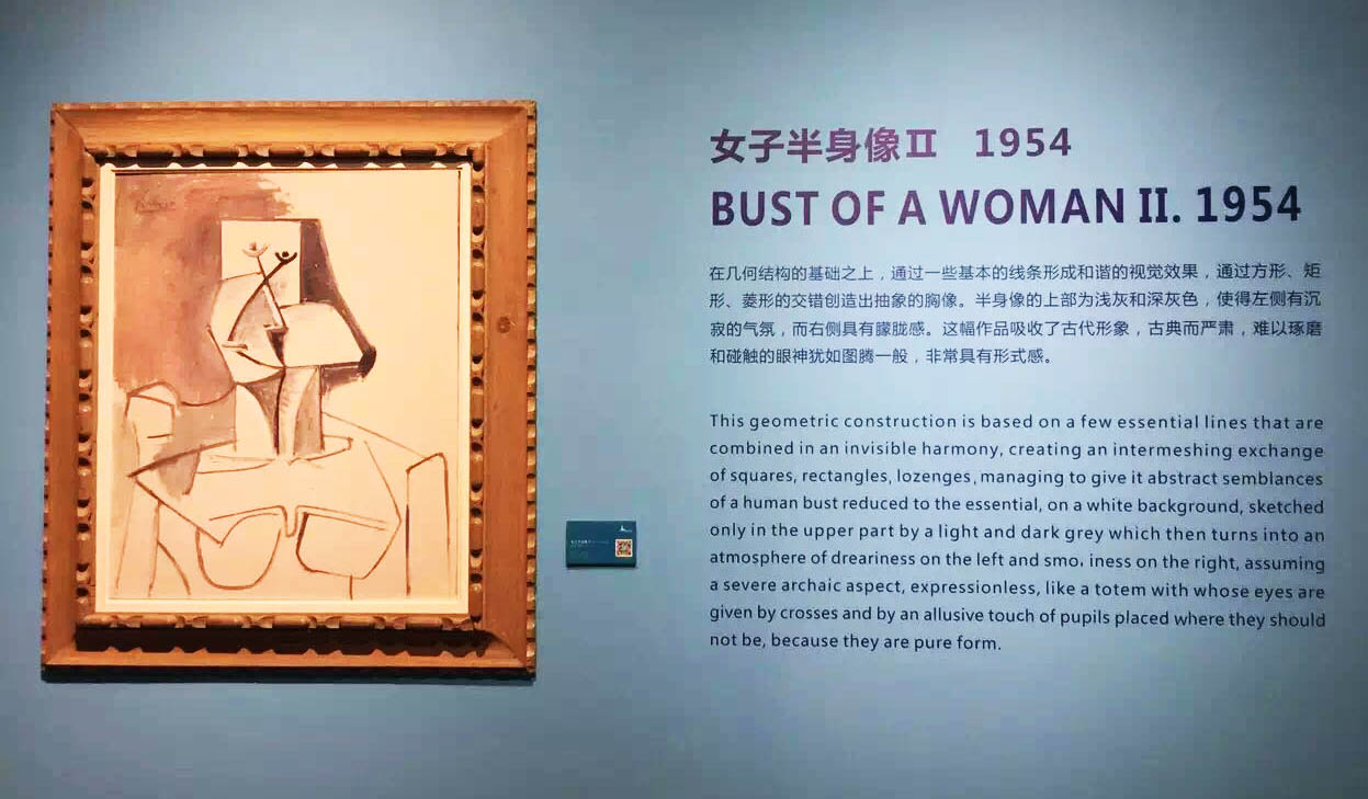 “Picasso na China” em exposi??o no Museu Riverside de Beijing