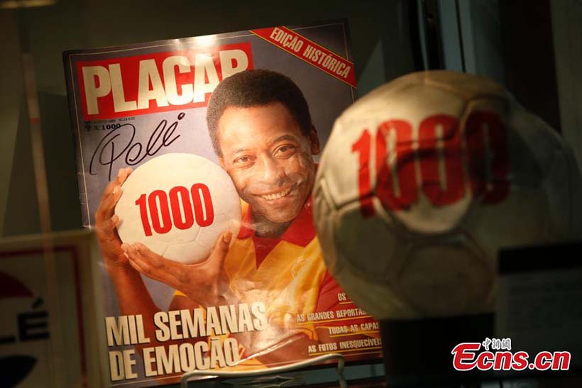Pelé oferecerá 2 mil itens das suas lembran?as pessoais dos tempos de futebolista para leil?o