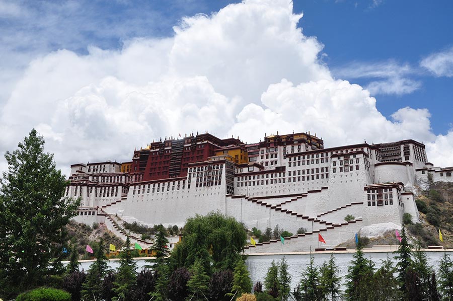 Palácio de Potala, um palácio no teto do mundo