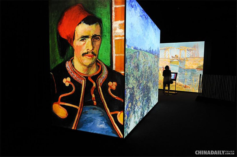 Beijing realiza exibi??o multimídia das obras de Van Gogh