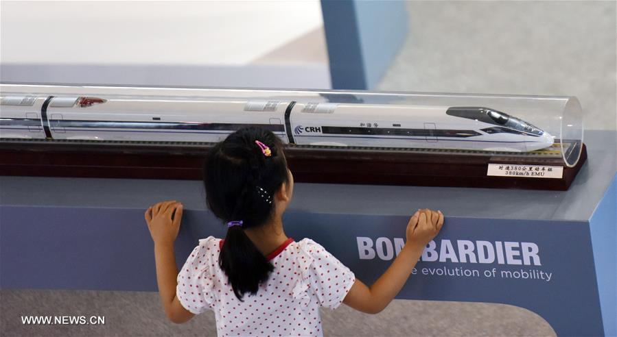 Beijing realiza exibi??o “Ferrovias Modernas 2016”